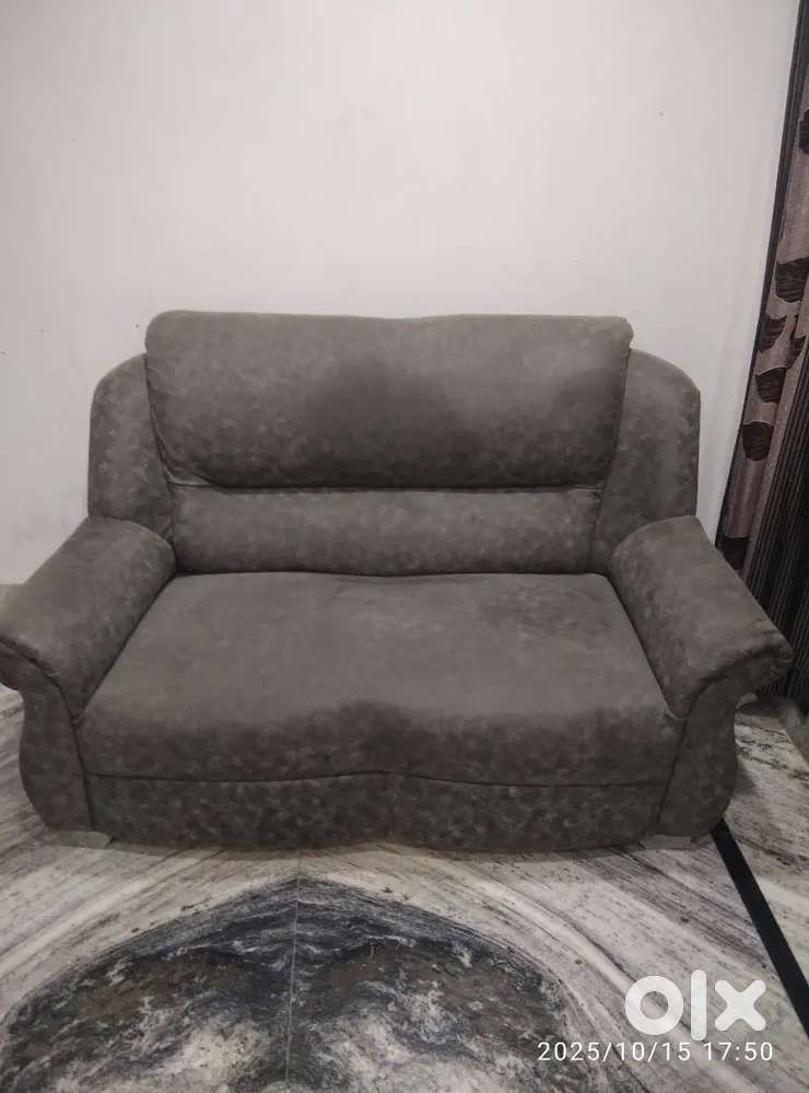 Black greyish mix set of 3 sofa set 6 seater best deal