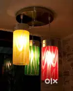 Ceiling Pendant 3 Light Hanging Chandelier Decorative for Home Decor(0