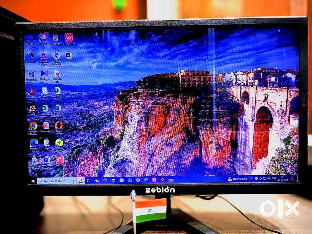 3 Frontech Glory i5 4th Gen Desktop PCs with Zebion Monitor (8GB RAM)