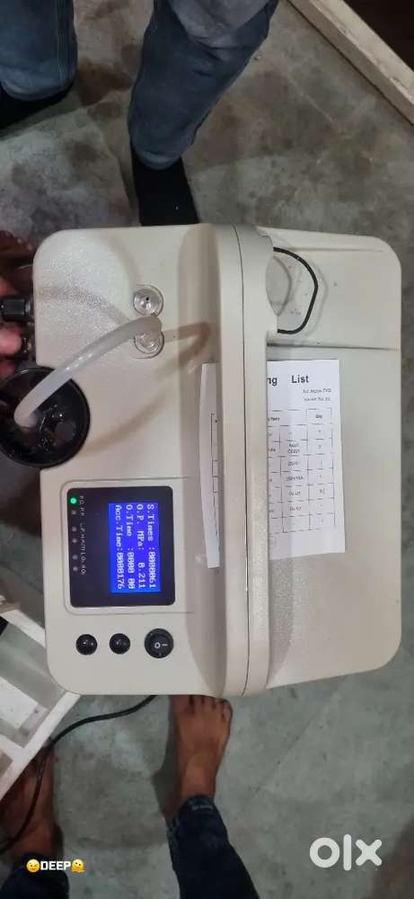 Oxygen machine 1 time used only