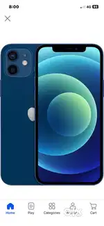 Iphone 12 blue