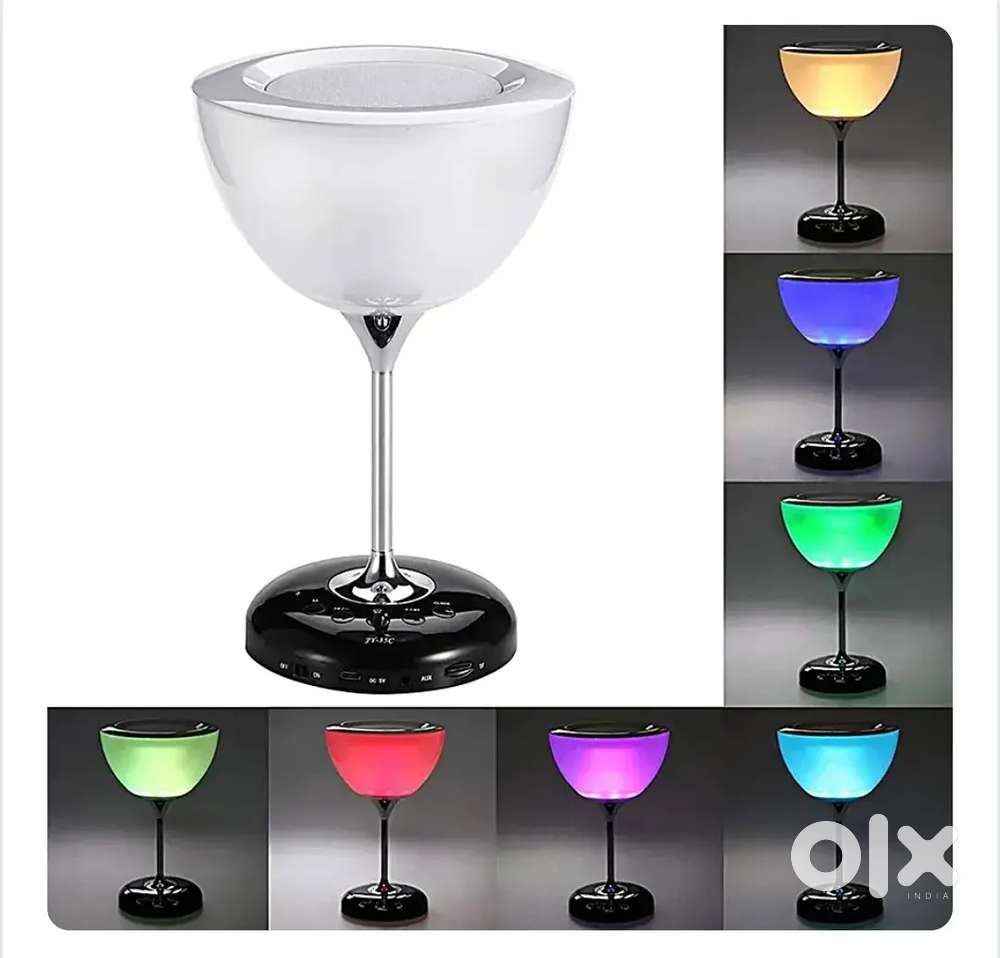 Wine Glass LED Bluetooth Speaker