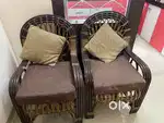 Cane sofa set 5 seater