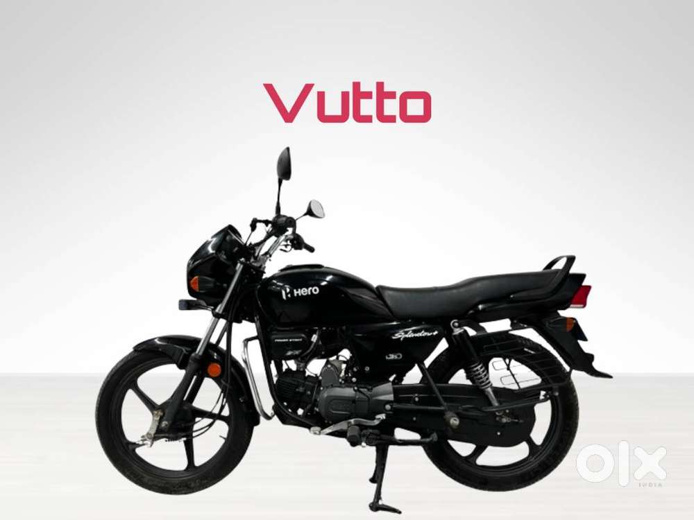 Hero Splendor Plus Self Alloy i3S (1840), 6 months warranty
