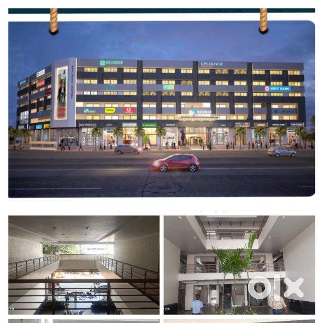 Premium road front location with three shops