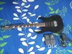 Ibanez Electric Guitar And Zoom G1on Procecor Good And Mind Condition