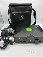 Microsoft Original Xbox 8GB Video Game Console w/ Controller & Bag