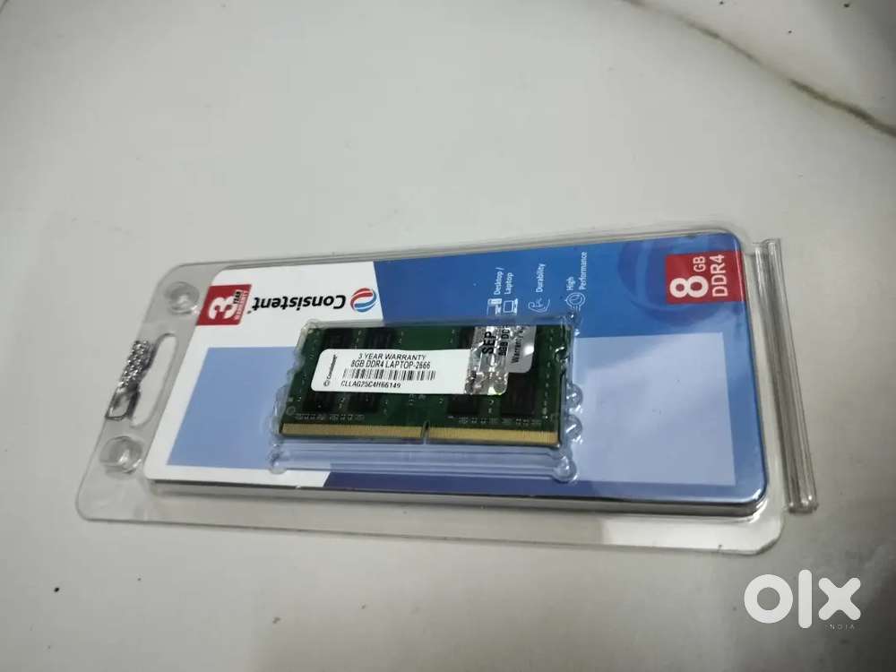Box packed with 3 year warranty Consistent 8 gb ddr4 laptop ram