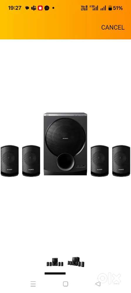 Sony SA-D100 Multimedia Speaker System with Bluetooth