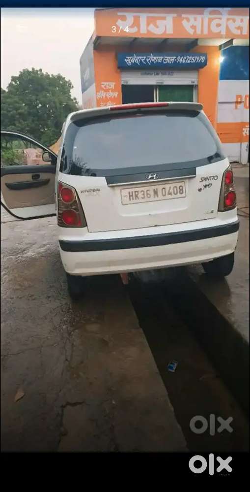 Hyundai Santro Xing 2010 Petrol Well Maintained Army Person car