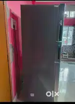 Two door fridge.
