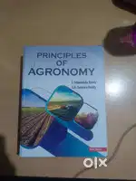 Principles of Agronomy by T.Yellamanda Reddy and G.H.Sankara Reddy