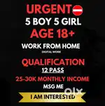 Work from home opportunity