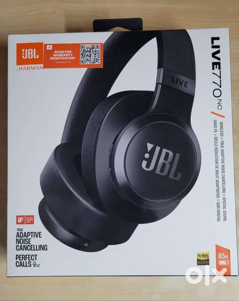Brand new JBL LIVE770 nc Bluetooth Headphones