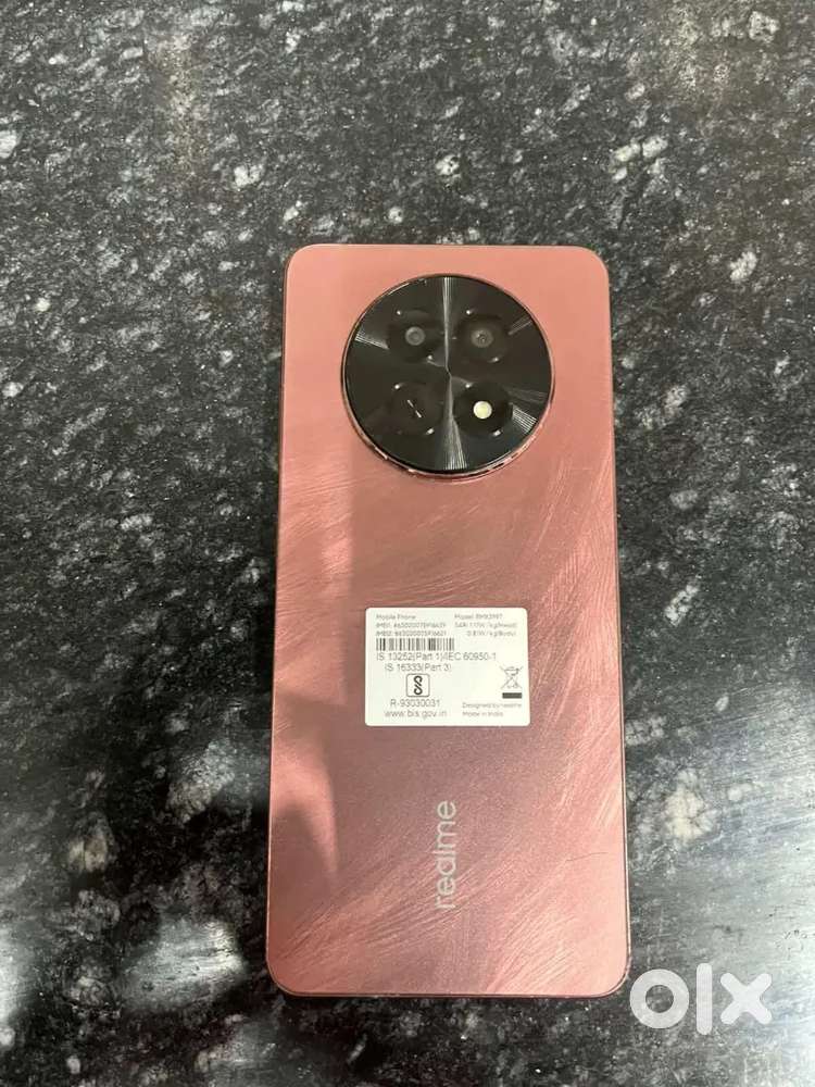Realme c65 5G 4+4/128 with box side finger print