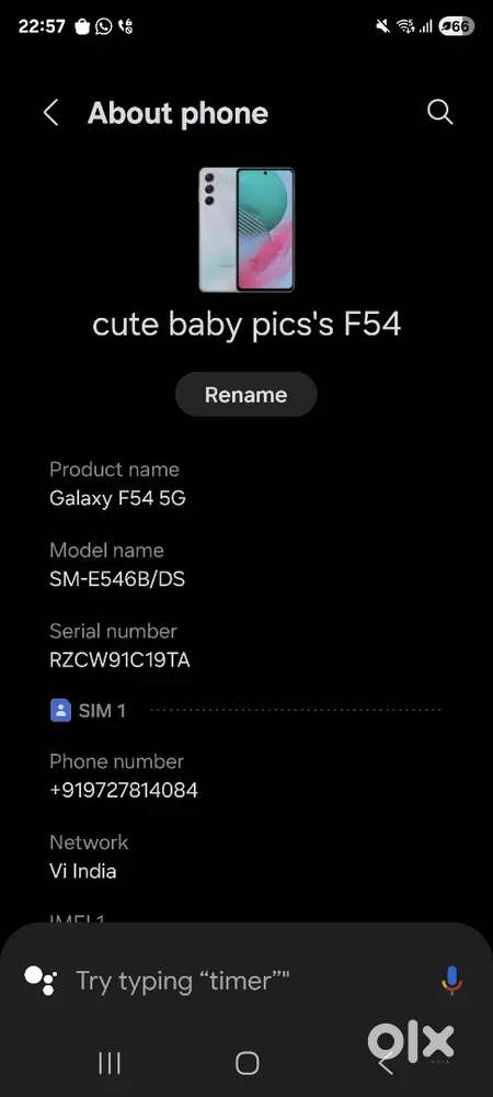 Samsung sf54 for sale