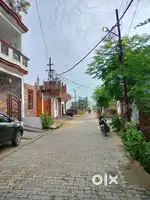 For sale 100 gaj society plot at Makrikheda Kanpur near CNG pump 15×60