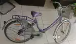 Lady cycle my new cycle
