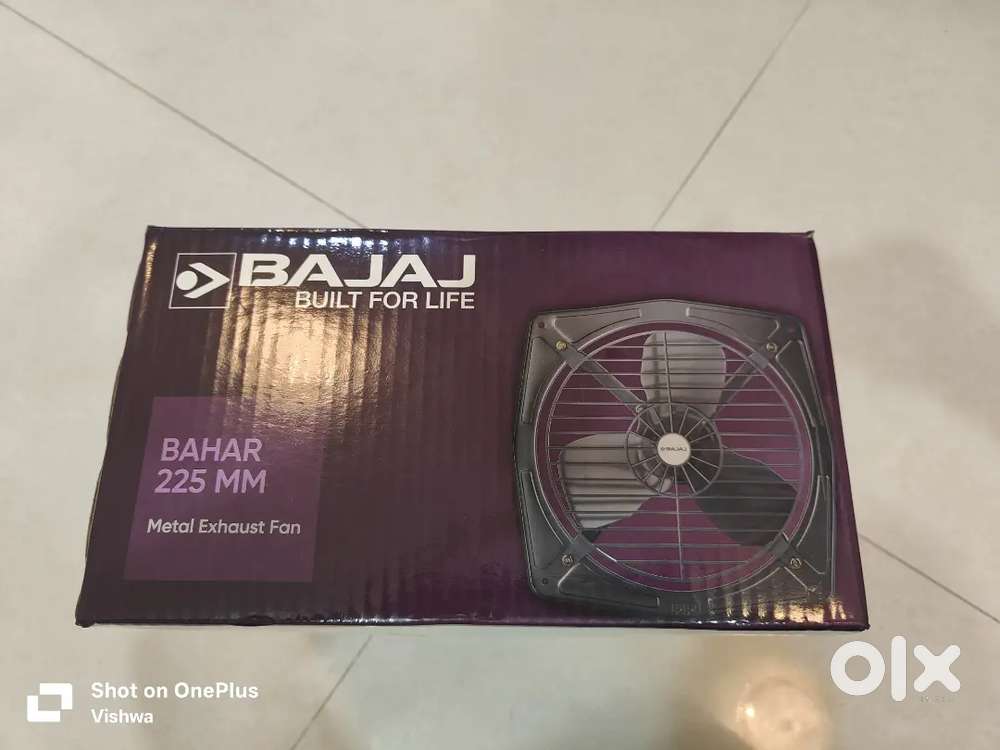 Brand New Bajaj Exhaust Fan – Sealed Pack