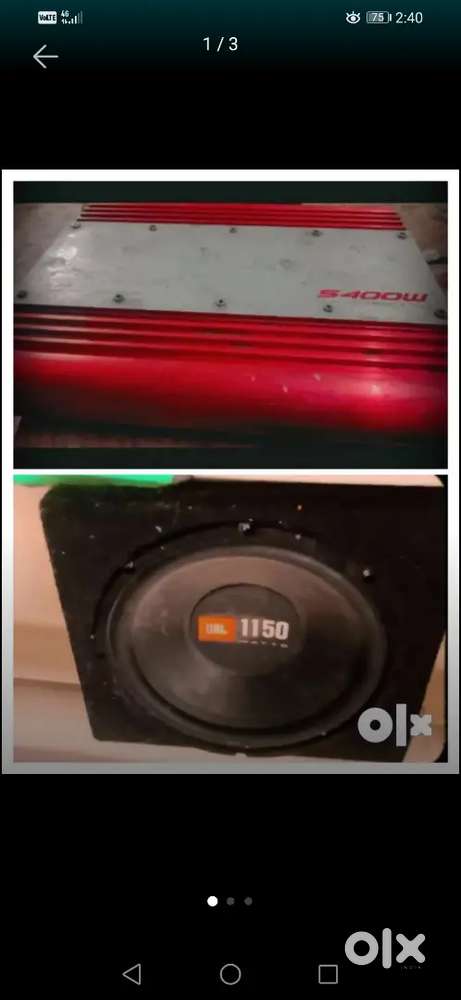 Speaker and amplifier