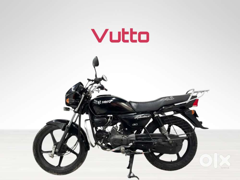 Hero Splendor Plus Self Alloy i3S (2000), 6 Months Warranty