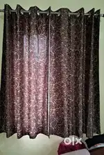 Window Curtains 4 pcs. And steel rod 4 pcs