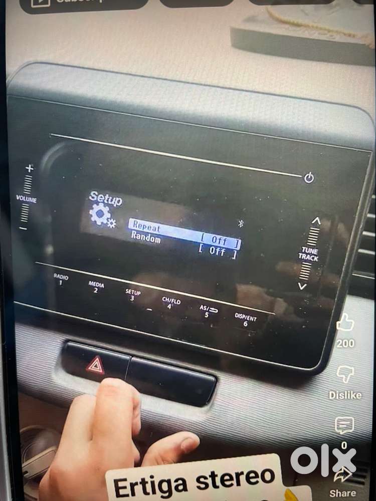 Maruti Ertiga VXI Touch screen music player