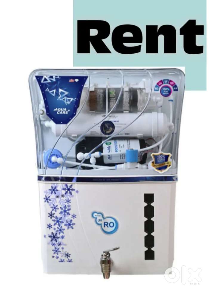 Ro water purifier available on rent