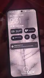 NOTHING PHONE 2(8/128GB)BLACK SMOOTH SCRATCHLESS NEW CONDITION