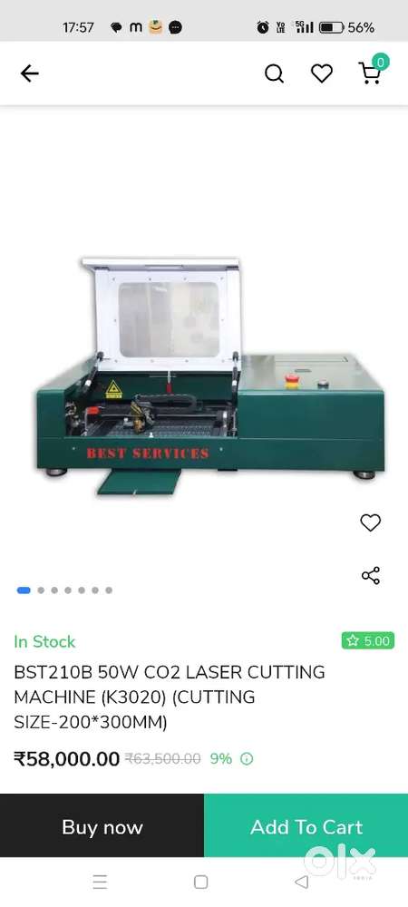 Co2 laser cutting & Engraving meshin