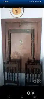 Dining table n Wall mounted almirah in a Good condition