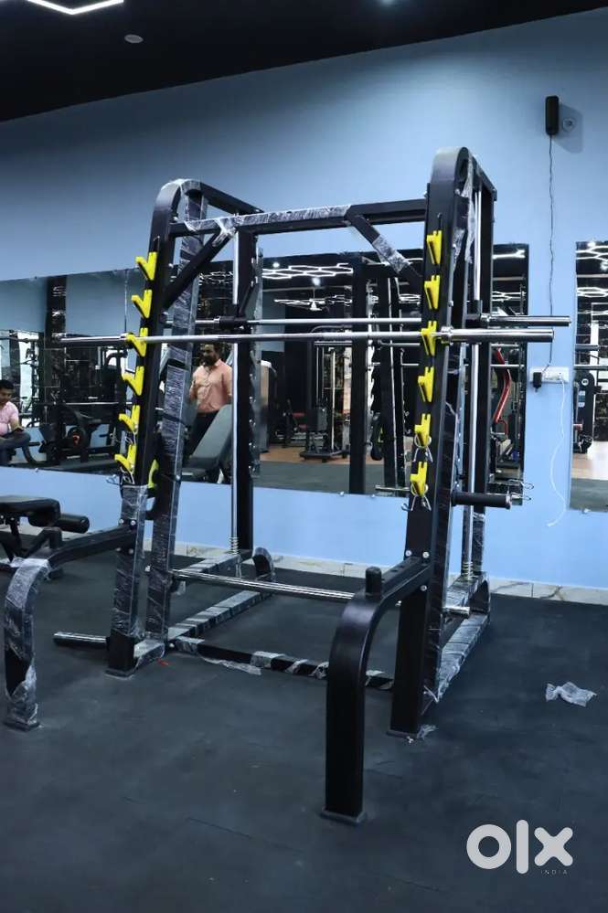 Fully commercial gym setup