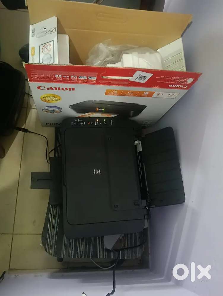 New Canon Pixma 15 days old MG2570s All in One Inkjet printer