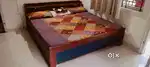 Double Bed box bed with sleepwell mattress
