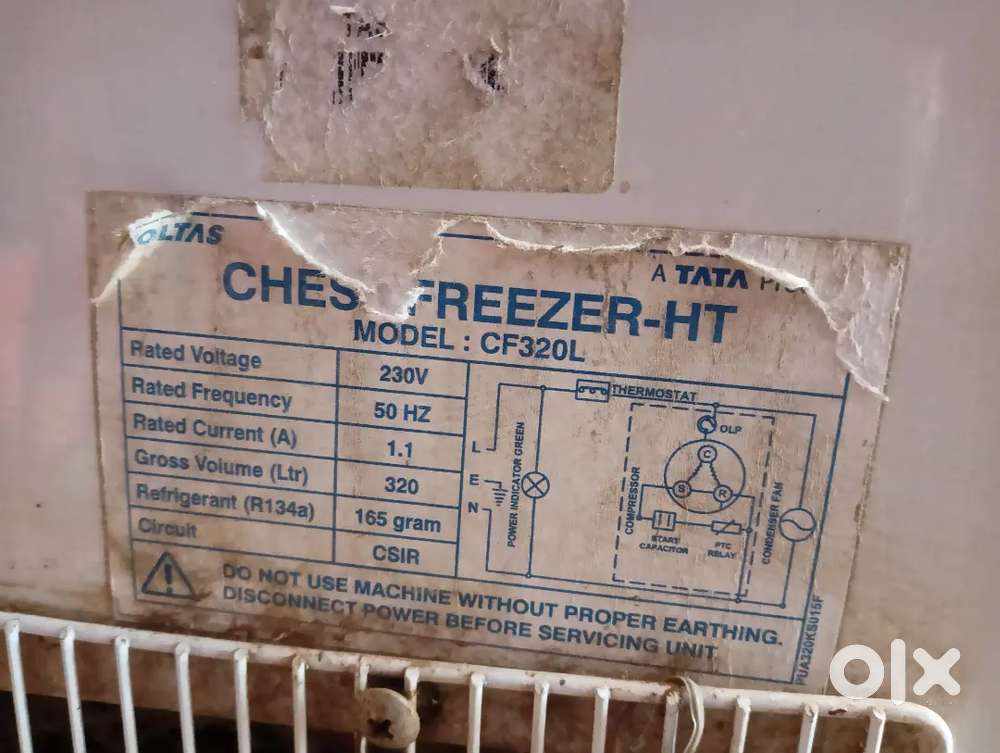 Tata voltas deep fridge