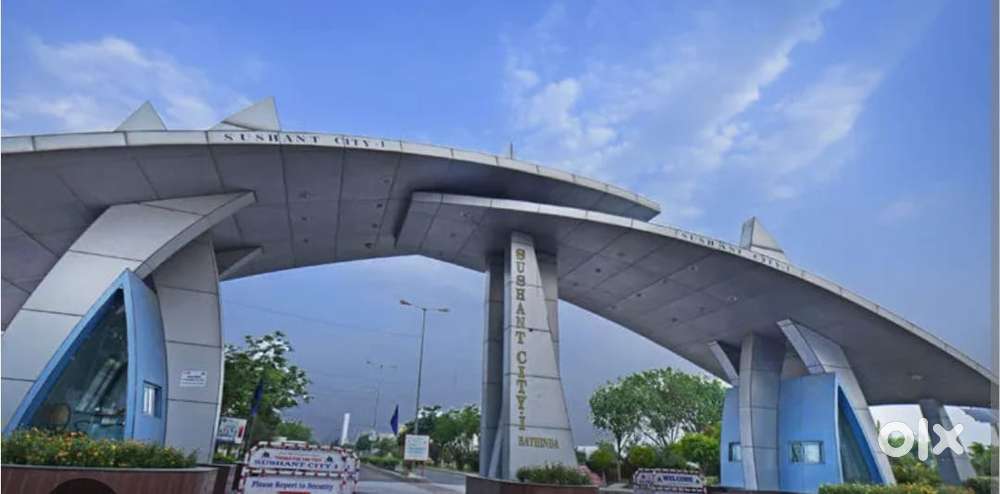 Plot in well developed colony Sushant city 1