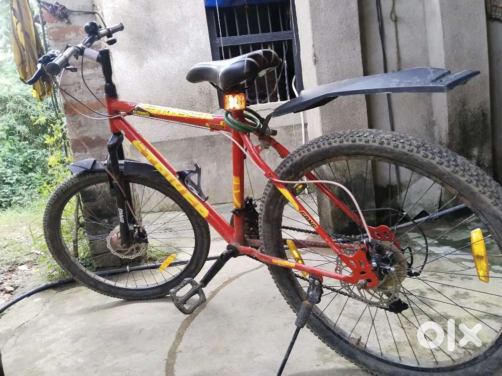 Gang gear cycle (front gear is unavailabled to shift)