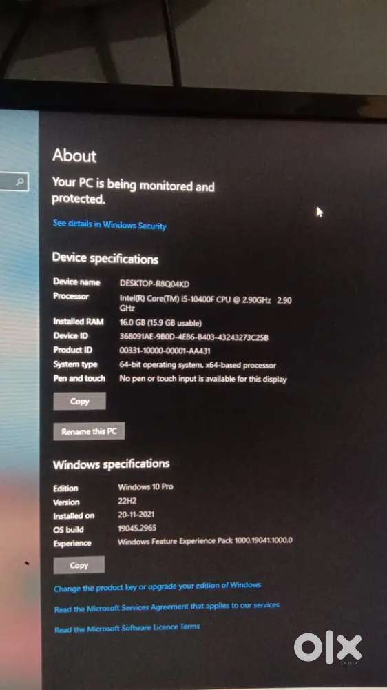 Custom Built PC  Great Performance  Well Maintained