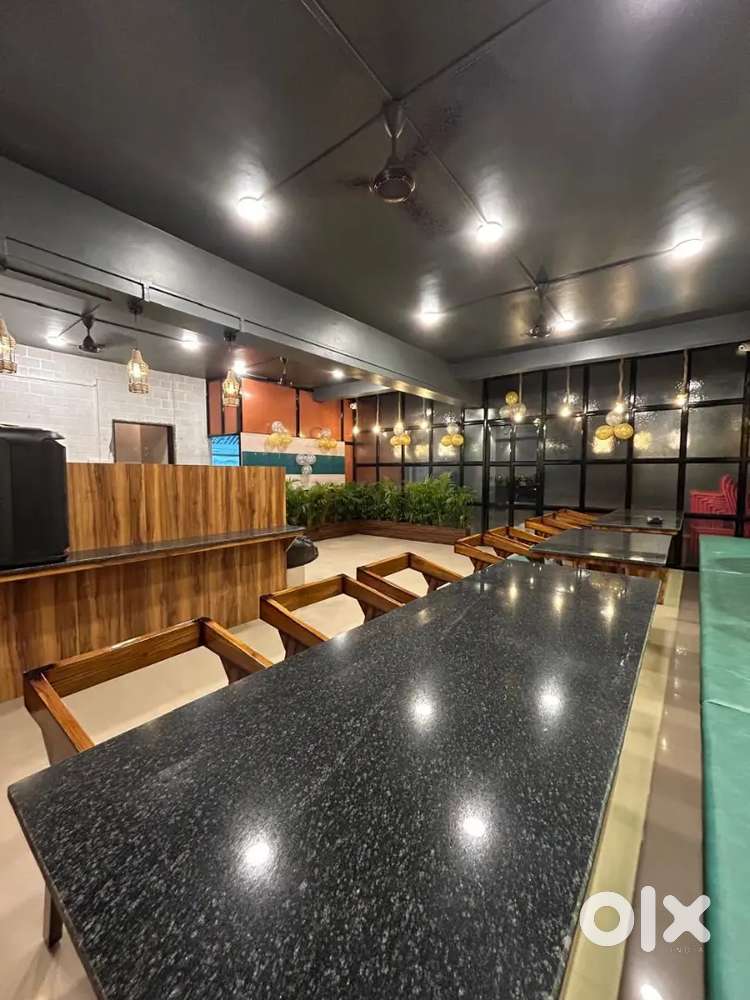 3rd floor furnished restaurant at chandmari uturn for rent