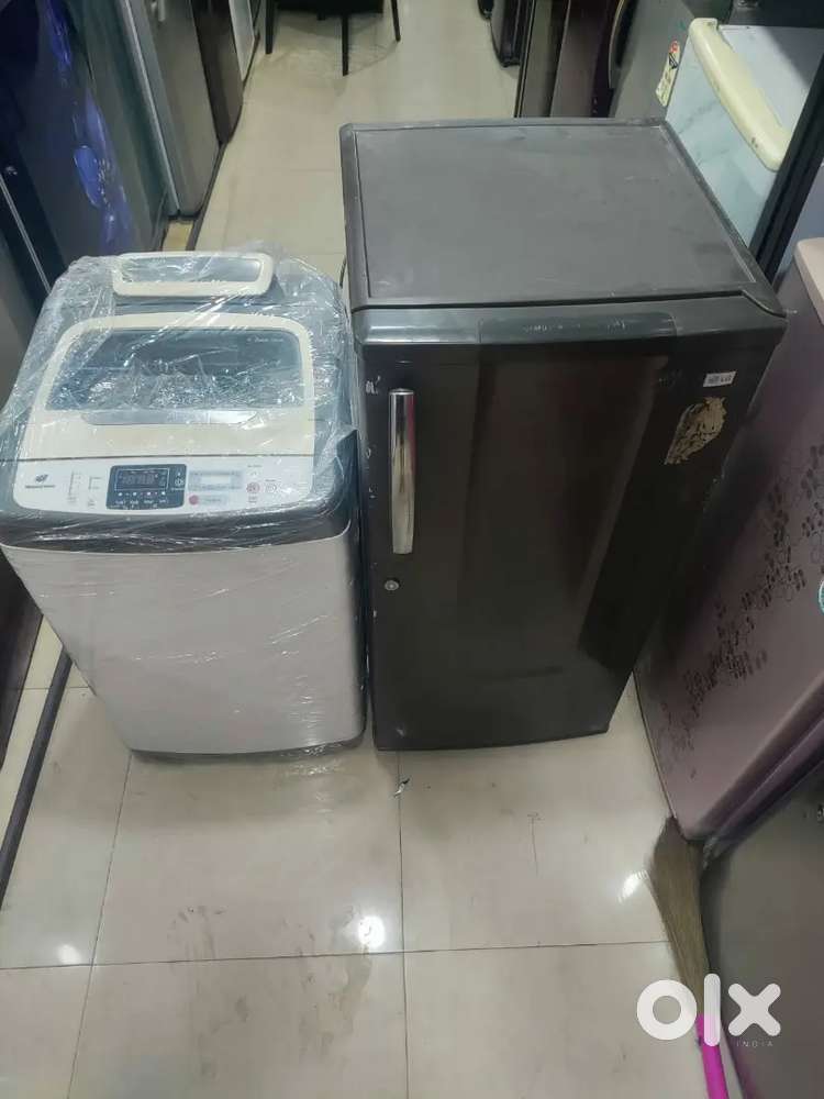√Used washing machine & fridge excellent condition @crescent electroni