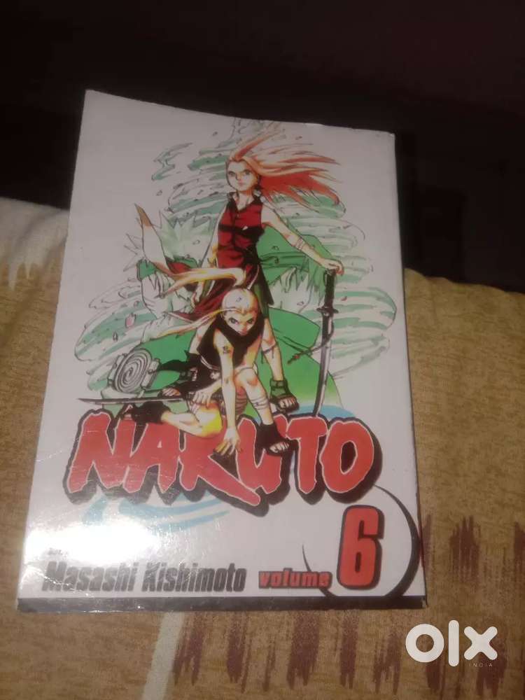 Naruto manga vol 6