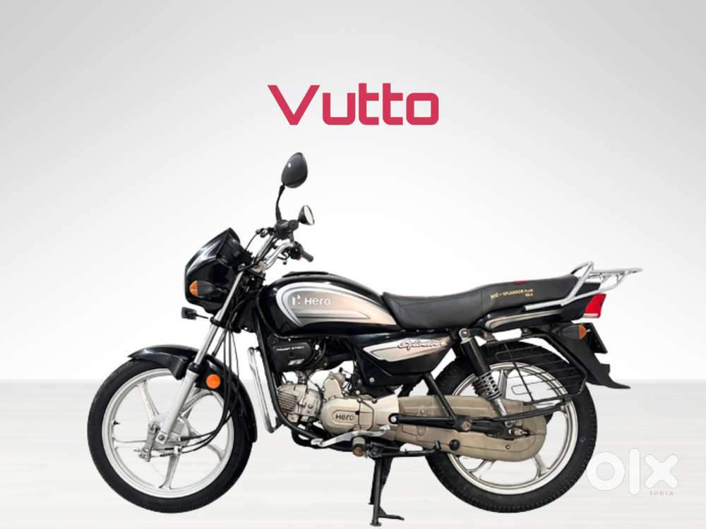 Hero Splendor Plus Self Alloy (2062), 6 MONTHS WARRANTY