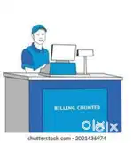 Billing counter cashier job