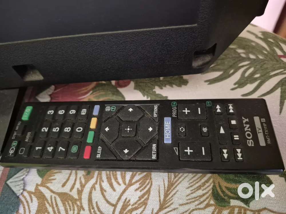 A SONY HD television set of 43 inches.