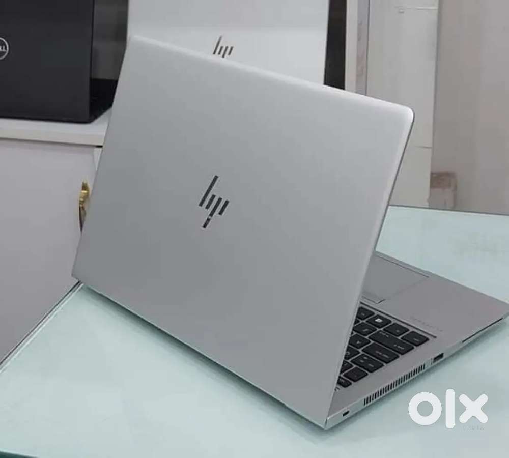 Hp elitebook i5 8th generation Ram 8gb SSD 256new logo