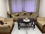 Sofa set with center table