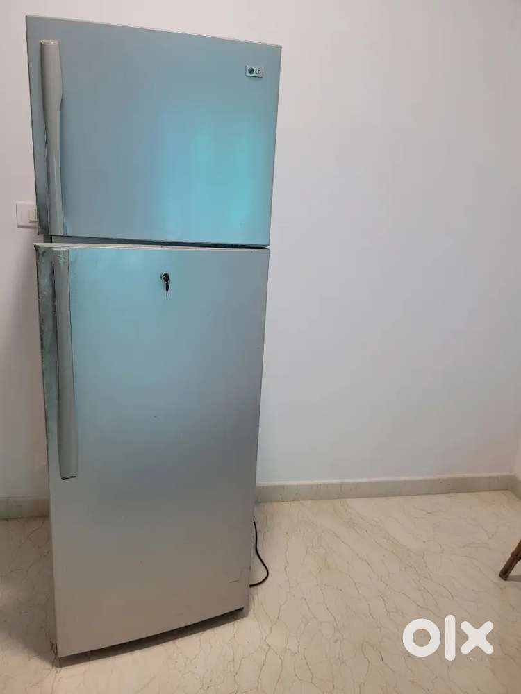 LG 400+ L double door fridge grey colour