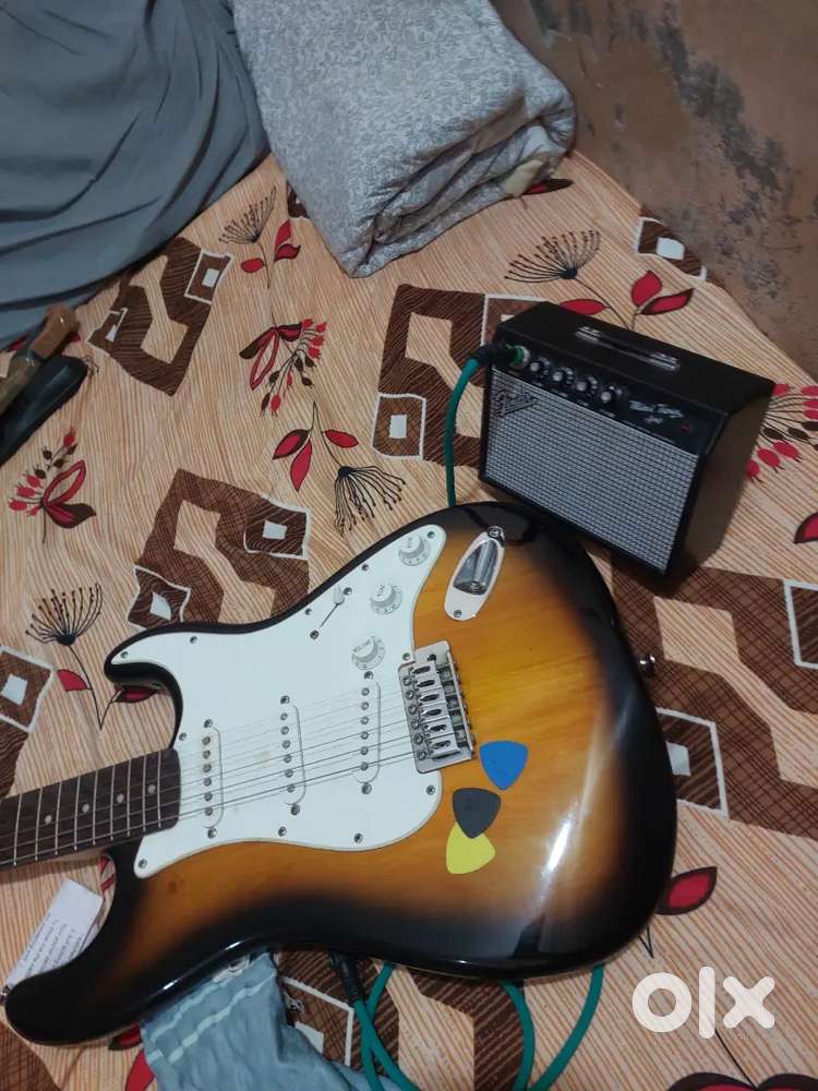 Fender Squier bullet strat and Fender mini amp