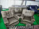 New Branded 3+1+1 sofa set with a warranty and home delivery available