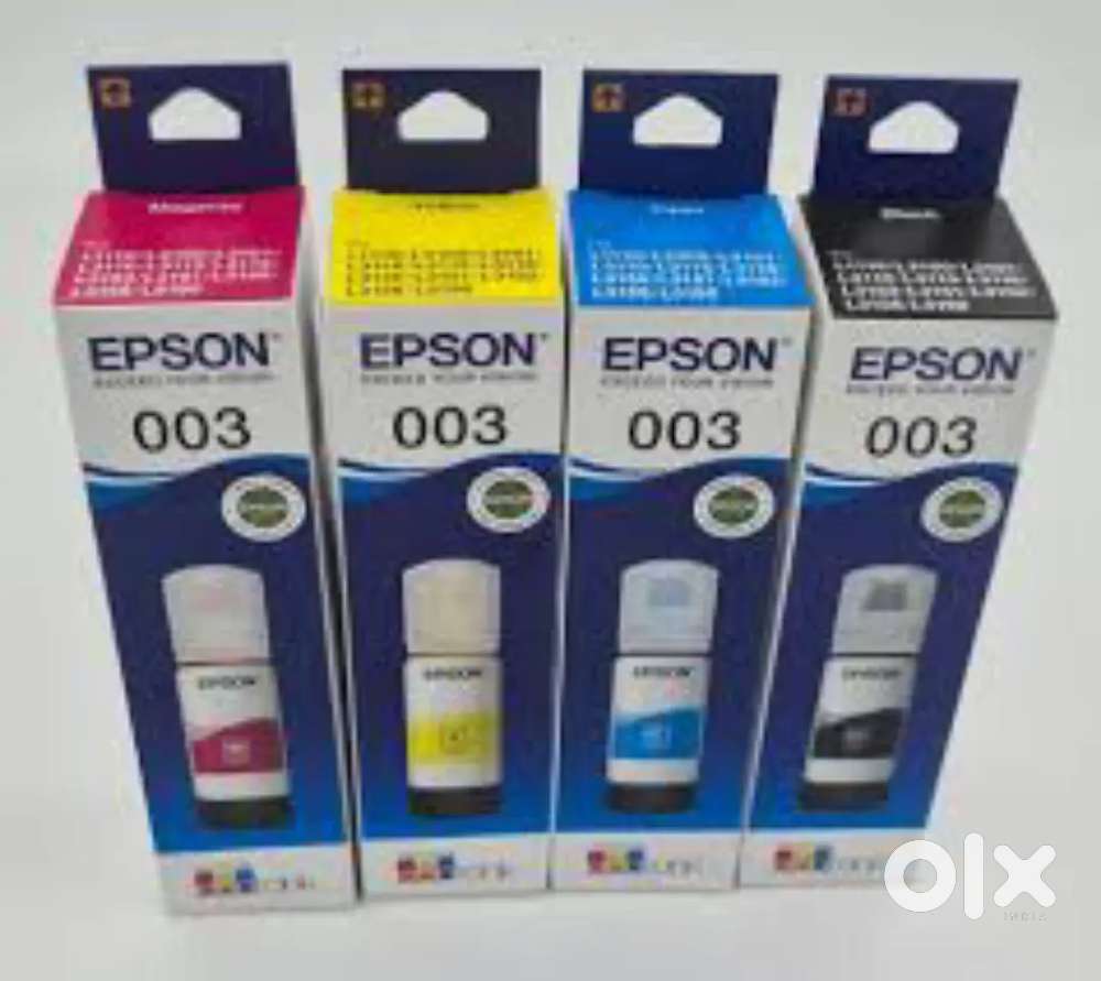 003 EPSON ink 4 color cmyk